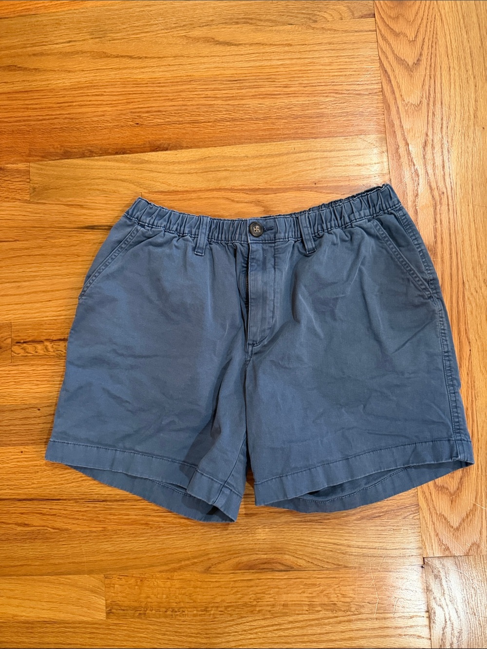 Chubbies men’s  Blue Elastic-Waist  5inch inseam Shorts Medium